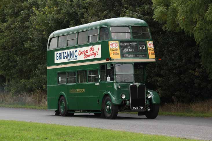 London Transport AEC Regent 3RT Park Royal RT4494